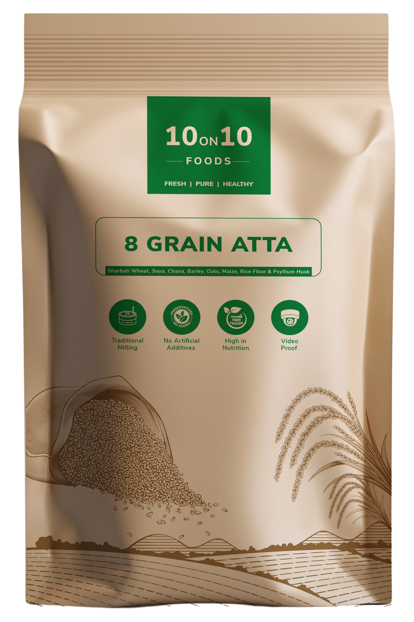 8 Grain Multigrain Atta