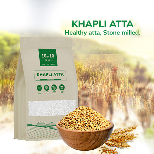 Khapli Atta | Healthy Atta, Stone Ground, Traditionally Milled