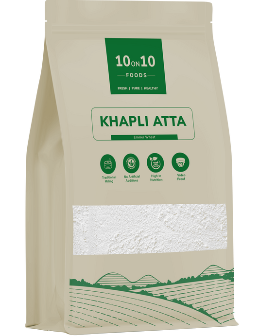 Khapli Atta | Healthy Atta, Stone Ground, Traditionally Milled