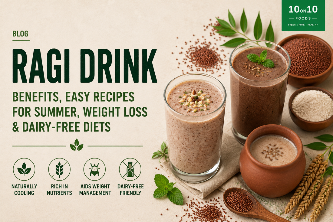 6 Ragi Drinks for Summer, Weight Loss & Dairy-Free Diet