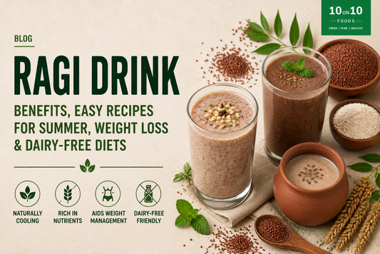 6 Ragi Drinks for Summer, Weight Loss & Dairy-Free Diet