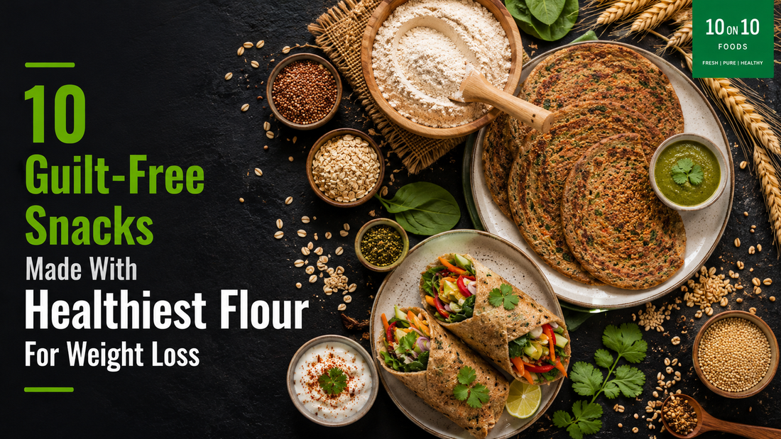 Healthiest flour for weight loss used in healthy guilt-free snacks