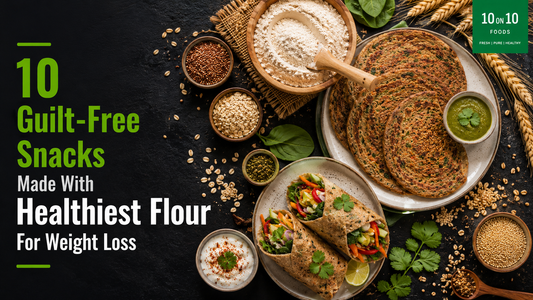 Healthiest flour for weight loss used in healthy guilt-free snacks