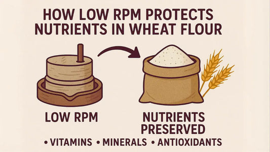 How Low RPM Protects Nutrients in Wheat Flour