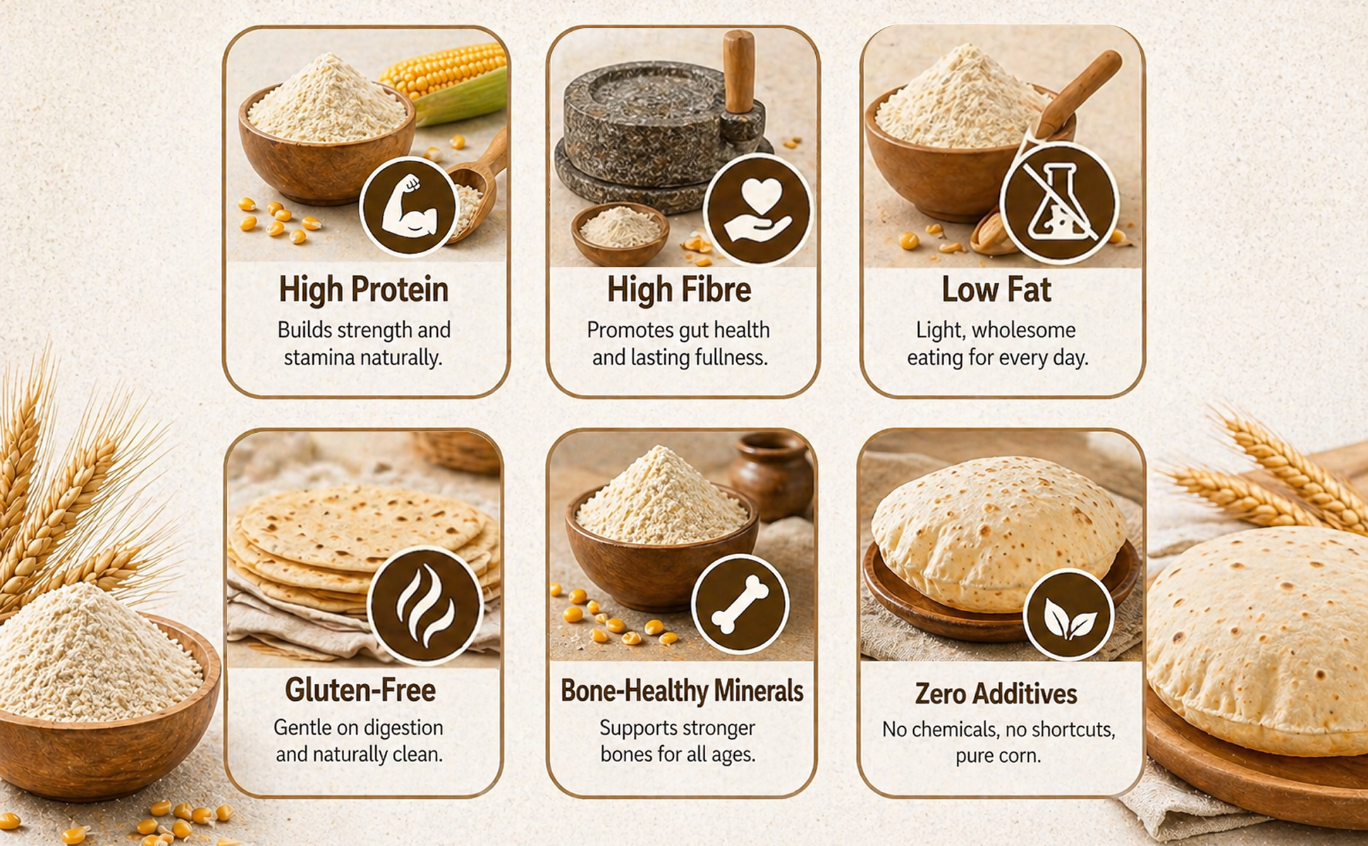 Makki Atta for Traditional Makki Ki Roti and Corn-Based Recipes