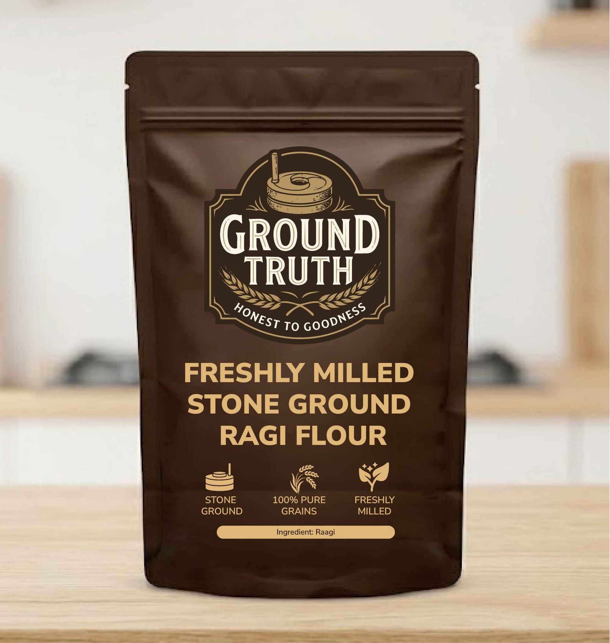 FRESHLY MILLED STONE GROUND JOWAR ATTA - GT