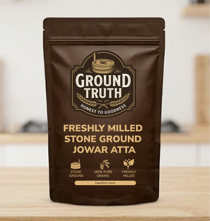 FRESHLY MILLED STONE GROUND JOWAR ATTA - GT