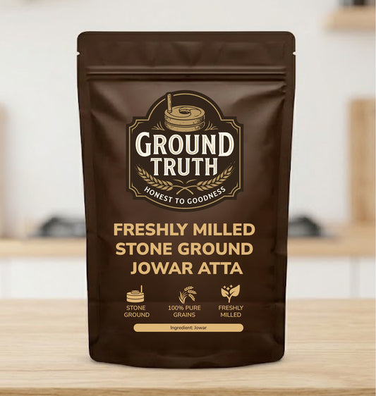 FRESHLY MILLED STONE GROUND JOWAR ATTA - GT