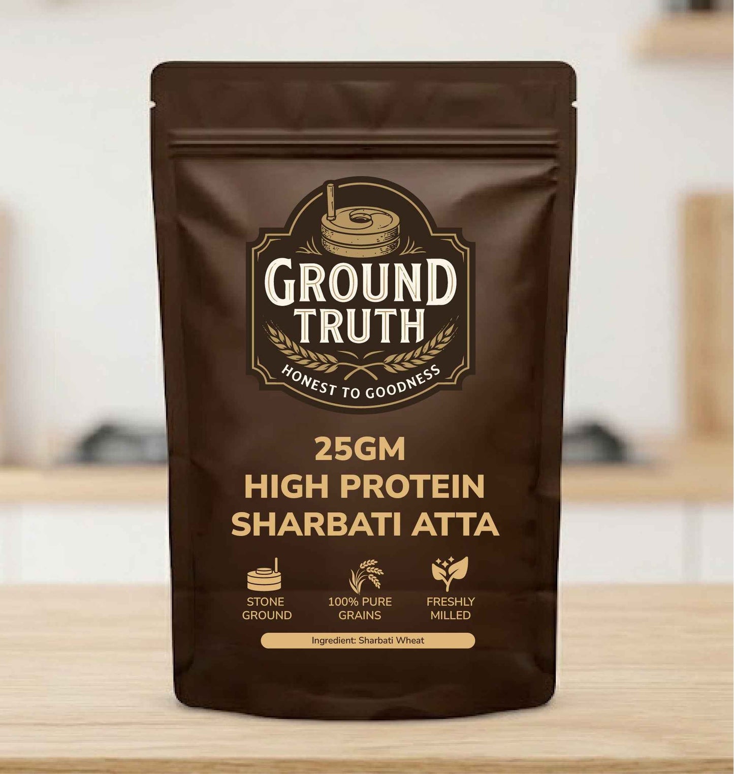 25GM HIGH PROTEIN SHARBATI ATTA- GT