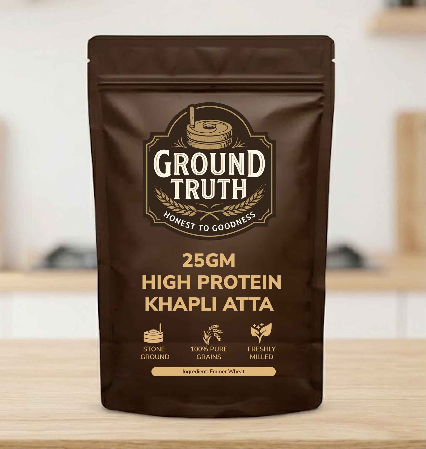 25GM HIGH PROTEIN KHAPLI ATTA - GT