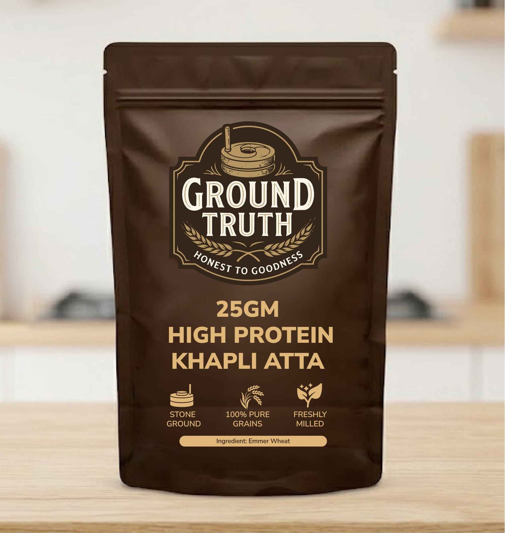 25GM HIGH PROTEIN KHAPLI ATTA - GT
