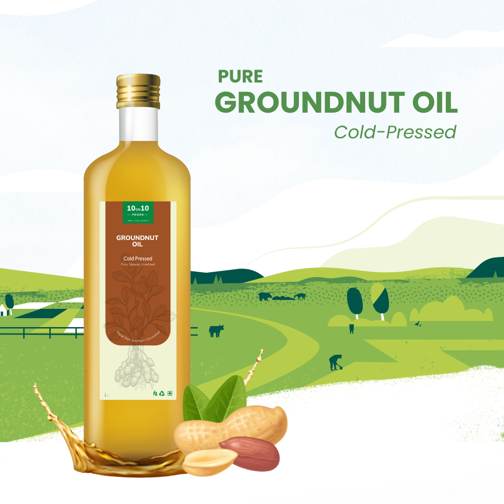Pure Groundnut Oil