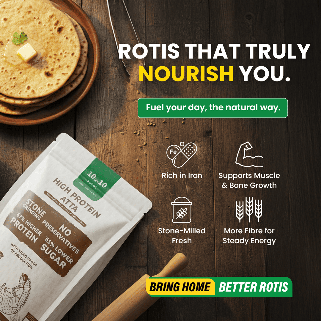 High Protein Atta - 10on10foods